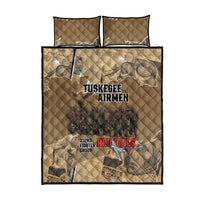 Tuskegee Airmen Tribute Quilt Bed Set Black History Air Force - Wonder Print Shop
