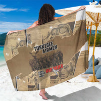 Tuskegee Airmen Tribute Sarong Black History Air Force - Wonder Print Shop