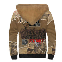 Tuskegee Airmen Tribute Sherpa Hoodie Black History Air Force - Wonder Print Shop