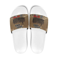 Tuskegee Airmen Tribute Slide Sandals Black History Air Force - Wonder Print Shop