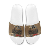 Tuskegee Airmen Tribute Slide Sandals Black History Air Force LT18