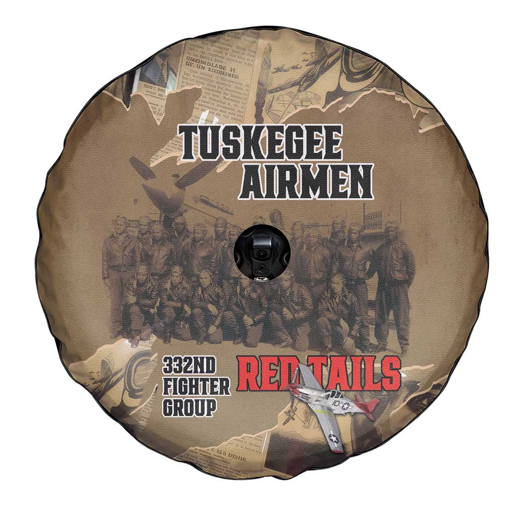 Tuskegee Airmen Tribute Spare Tire Cover Black History Air Force LT18
