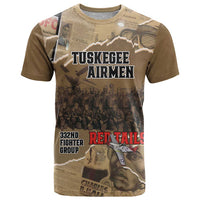 Tuskegee Airmen Tribute T Shirt Black History Air Force LT18