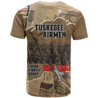 Tuskegee Airmen Tribute T Shirt Black History Air Force LT18