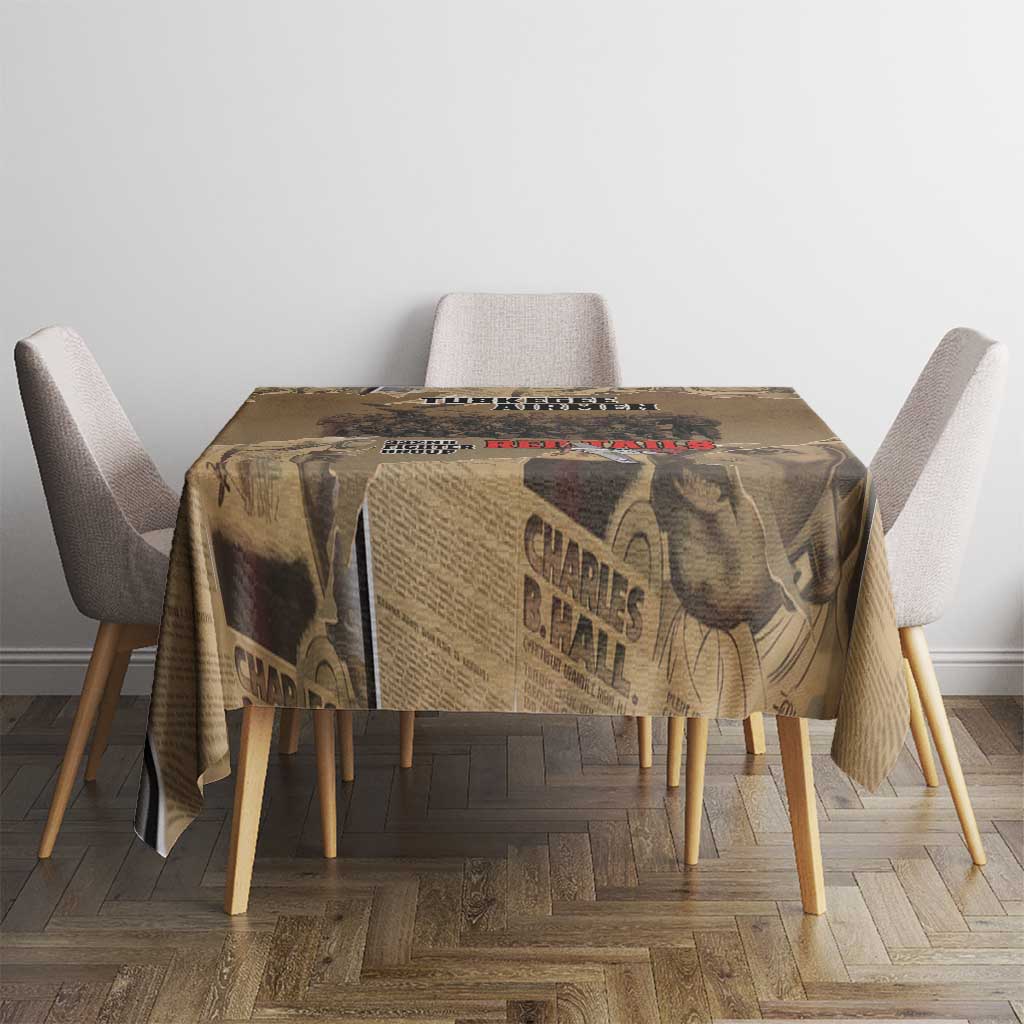 Tuskegee Airmen Tribute Tablecloth Black History Air Force LT18