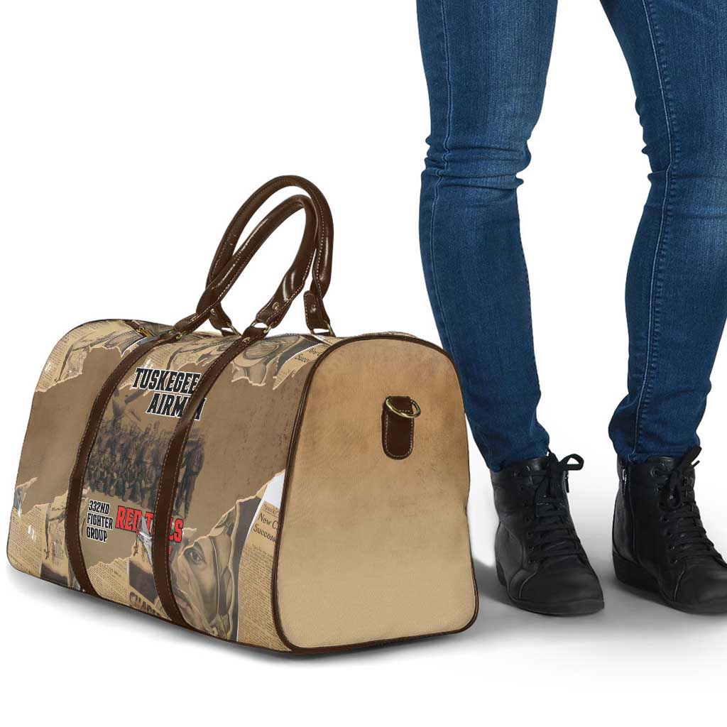 Tuskegee Airmen Tribute Travel Bag Black History Air Force - Wonder Print Shop