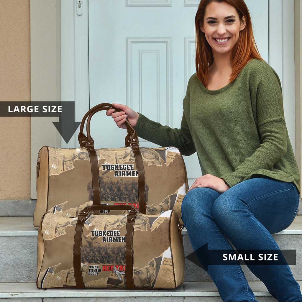 Tuskegee Airmen Tribute Travel Bag Black History Air Force - Wonder Print Shop