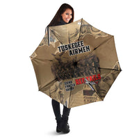 Tuskegee Airmen Tribute Umbrella Black History Air Force LT18