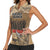Tuskegee Airmen Tribute Women Sleeveless Polo Shirt Black History Air Force - Wonder Print Shop