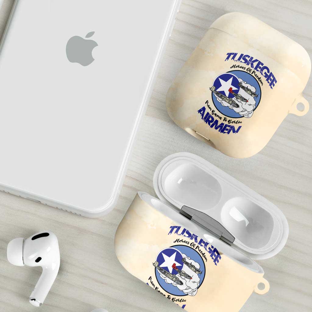 Tuskegee Airmen Red Tails AirPods Case Heroes Of Freedom - Wonder Print Shop