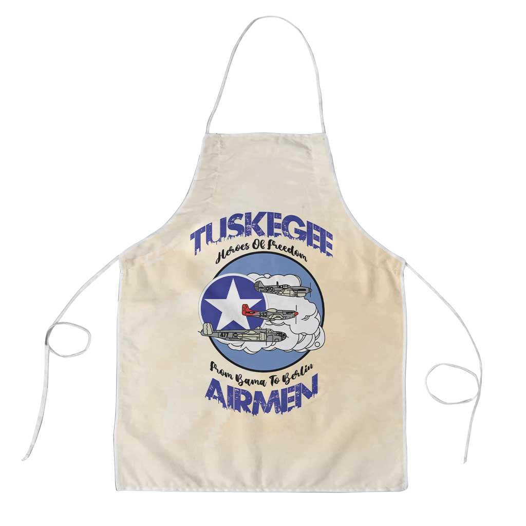 Tuskegee Airmen Red Tails Apron Heroes Of Freedom - Wonder Print Shop