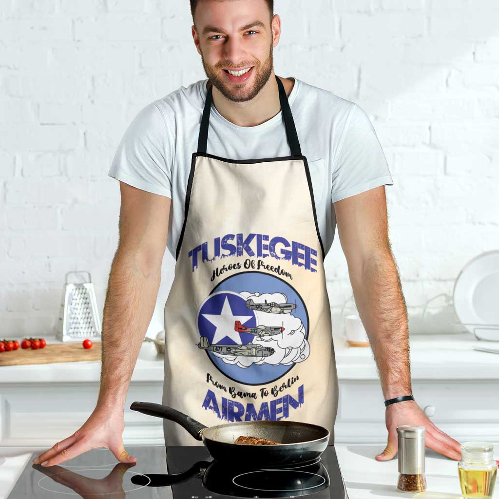 Tuskegee Airmen Red Tails Apron Heroes Of Freedom - Wonder Print Shop