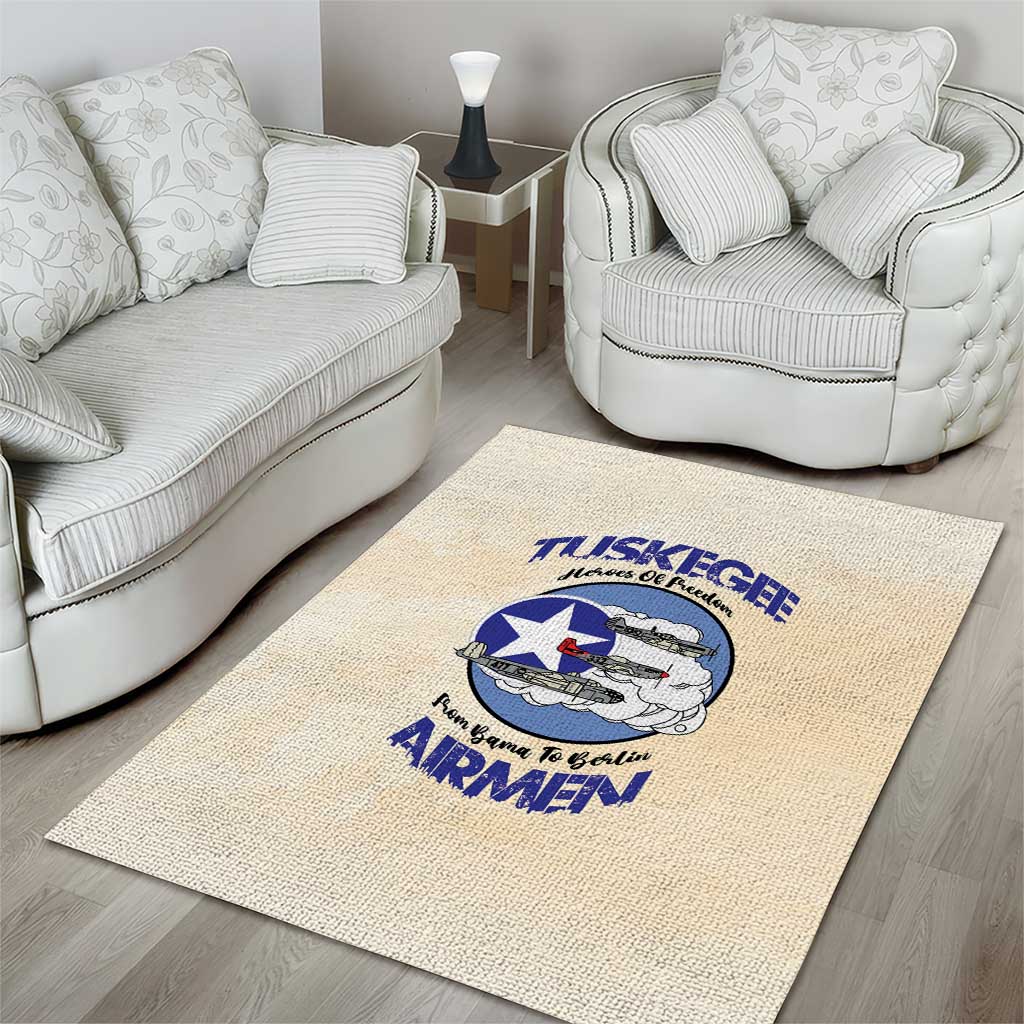 Tuskegee Airmen Red Tails Area Rug Heroes Of Freedom - Wonder Print Shop