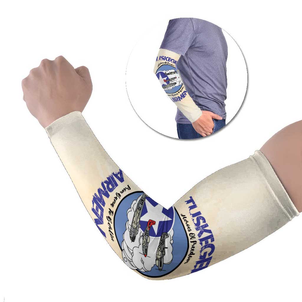 Tuskegee Airmen Red Tails Arm Sleeves Heroes Of Freedom - Wonder Print Shop