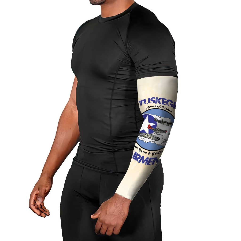 Tuskegee Airmen Red Tails Arm Sleeves Heroes Of Freedom - Wonder Print Shop