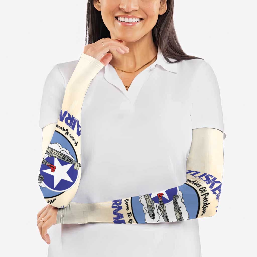 Tuskegee Airmen Red Tails Arm Sleeves Heroes Of Freedom - Wonder Print Shop
