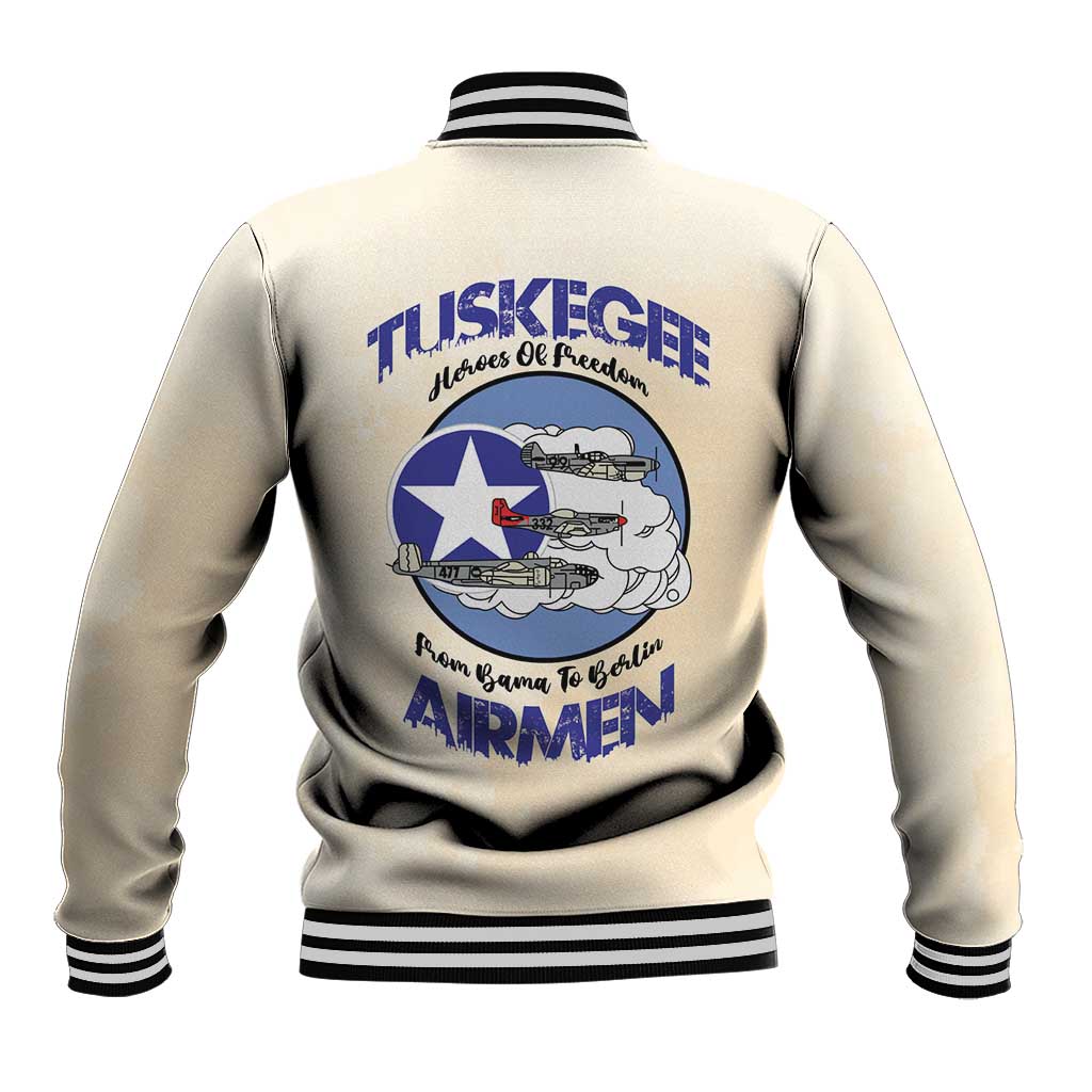 Tuskegee Airmen Red Tails Baseball Jacket Heroes Of Freedom - Wonder Print Shop
