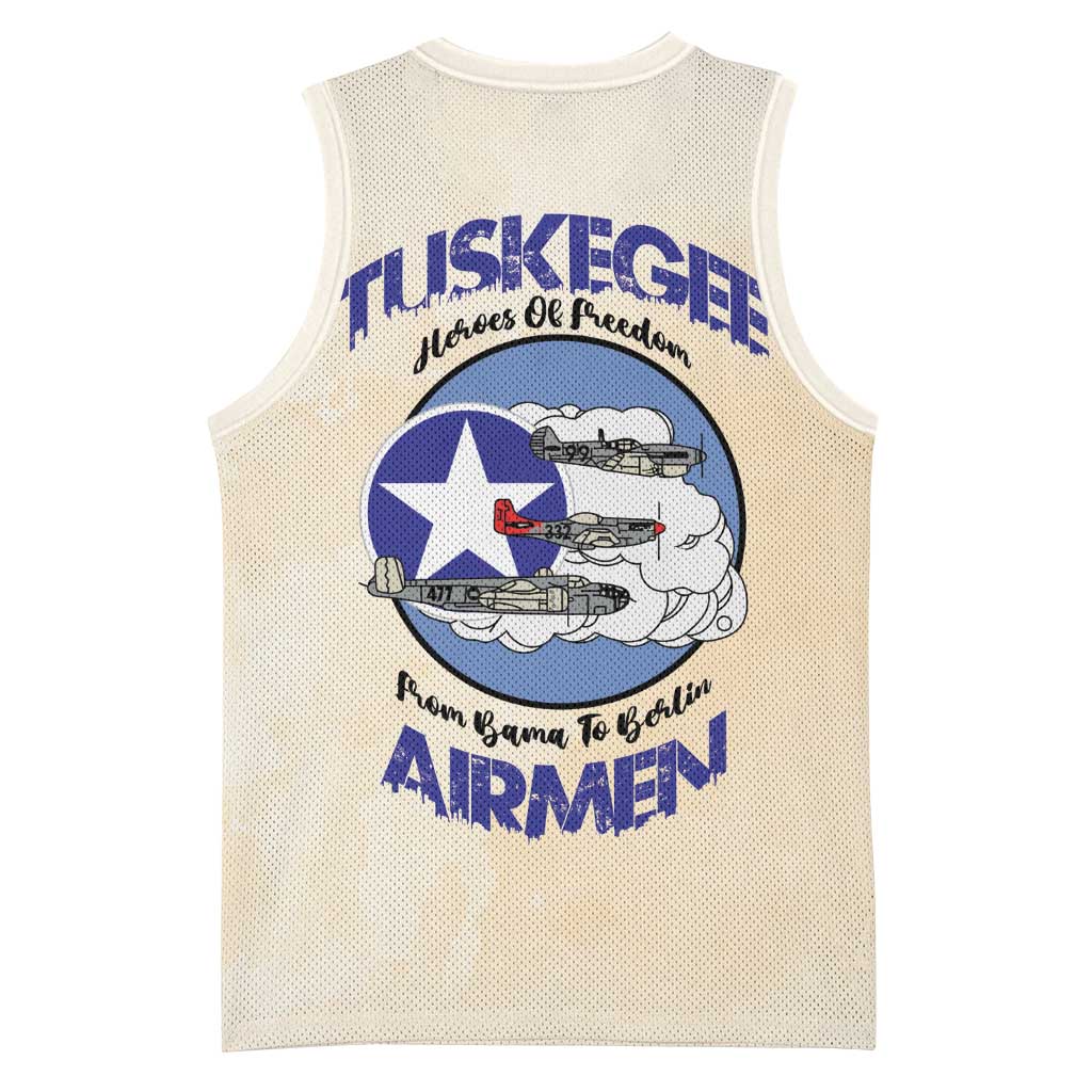 Tuskegee Airmen Red Tails Basketball Jersey Heroes Of Freedom - Wonder Print Shop