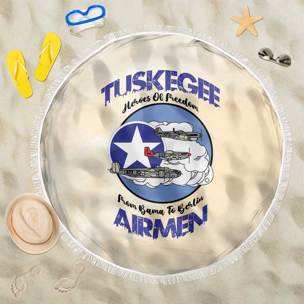 Tuskegee Airmen Red Tails Beach Blanket Heroes Of Freedom - Wonder Print Shop