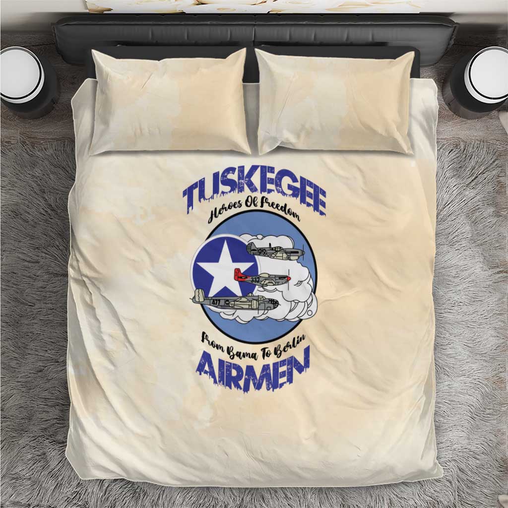 Tuskegee Airmen Red Tails Bedding Set Heroes Of Freedom - Wonder Print Shop