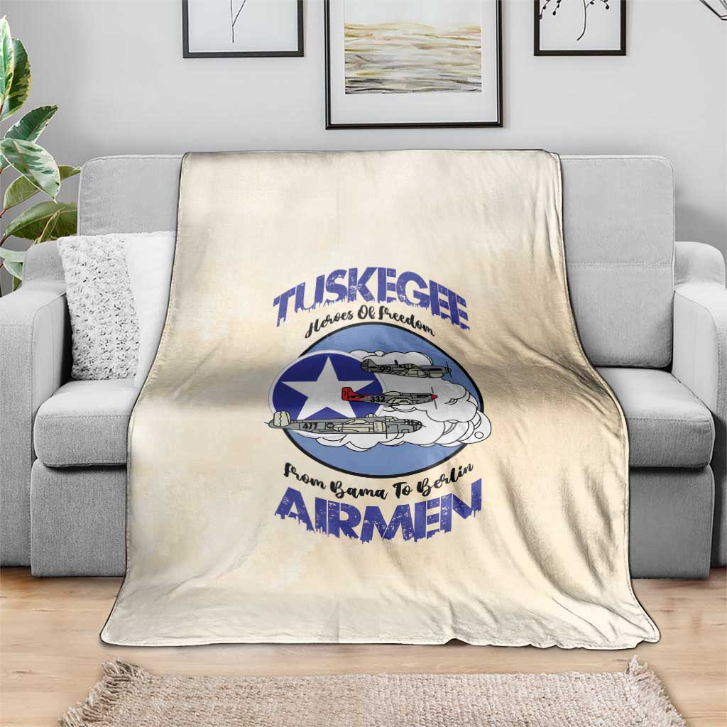 Tuskegee Airmen Red Tails Blanket Heroes Of Freedom - Wonder Print Shop