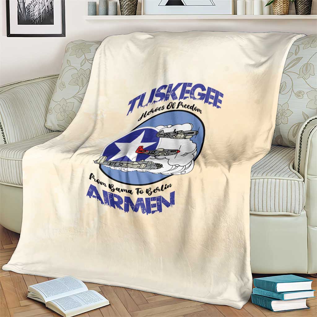 Tuskegee Airmen Red Tails Blanket Heroes Of Freedom - Wonder Print Shop
