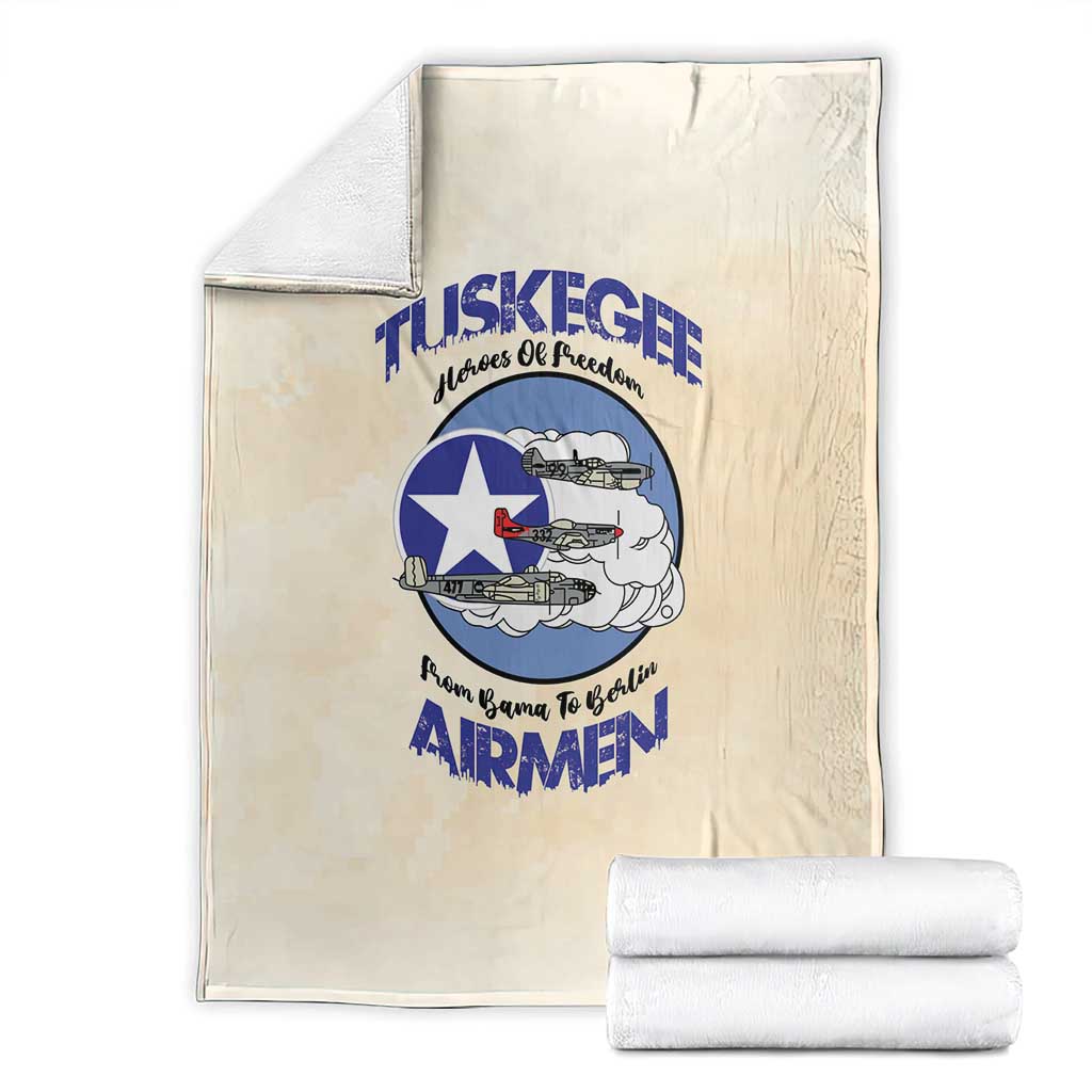 Tuskegee Airmen Red Tails Blanket Heroes Of Freedom - Wonder Print Shop