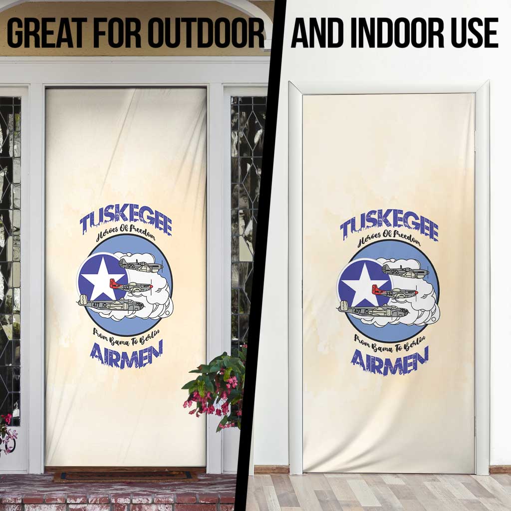 Tuskegee Airmen Red Tails Door Cover Heroes Of Freedom - Wonder Print Shop