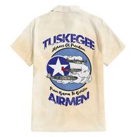 Tuskegee Airmen Red Tails Family Matching Off Shoulder Maxi Dress and Hawaiian Shirt Heroes Of Freedom - Wonder Print Shop