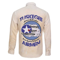 Tuskegee Airmen Red Tails Family Matching Puletasi and Hawaiian Shirt Heroes Of Freedom - Wonder Print Shop