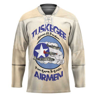 Tuskegee Airmen Red Tails Hockey Jersey Heroes Of Freedom - Wonder Print Shop