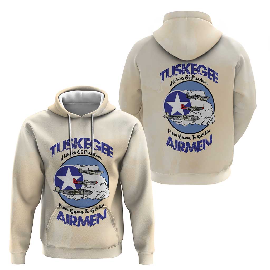 Tuskegee Airmen Red Tails Hoodie Heroes Of Freedom - Wonder Print Shop