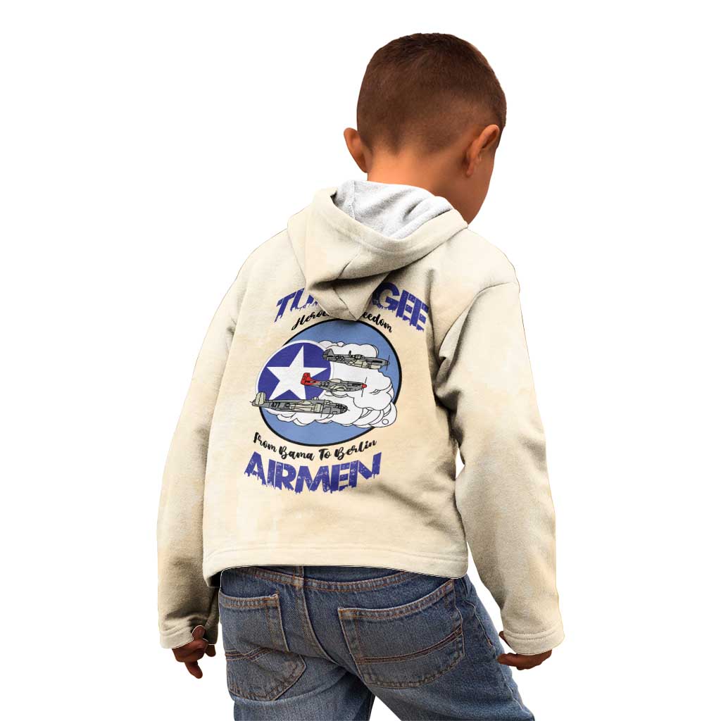 Tuskegee Airmen Red Tails Kid Hoodie Heroes Of Freedom - Wonder Print Shop
