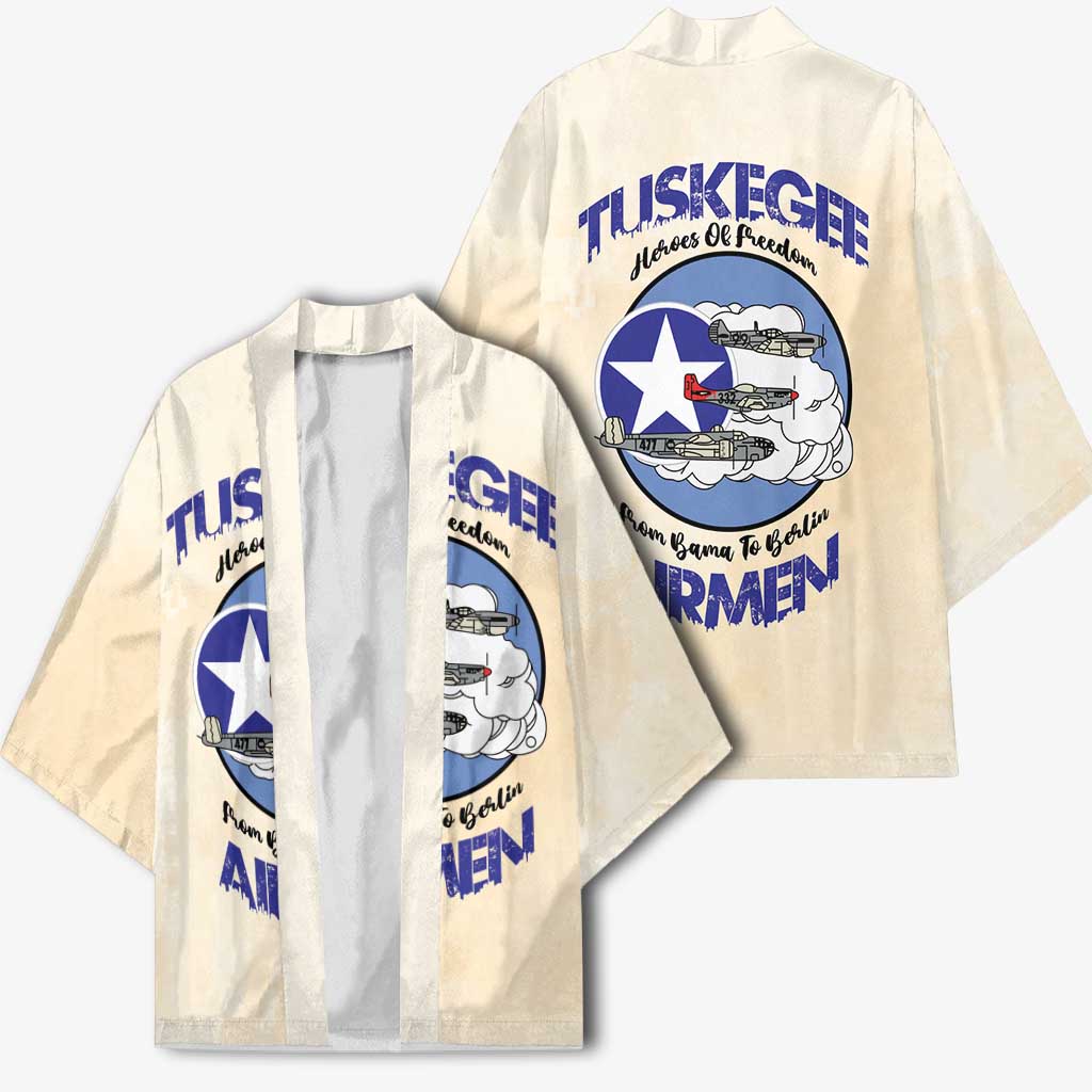 Tuskegee Airmen Red Tails Kimono Heroes Of Freedom - Wonder Print Shop