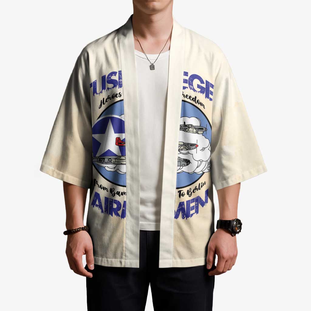 Tuskegee Airmen Red Tails Kimono Heroes Of Freedom - Wonder Print Shop