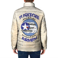 Tuskegee Airmen Red Tails Padded Jacket Heroes Of Freedom - Wonder Print Shop