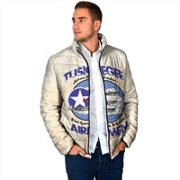 Tuskegee Airmen Red Tails Padded Jacket Heroes Of Freedom - Wonder Print Shop
