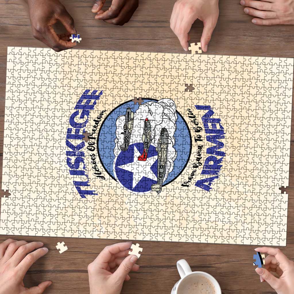 Tuskegee Airmen Red Tails Puzzle Heroes Of Freedom - Wonder Print Shop