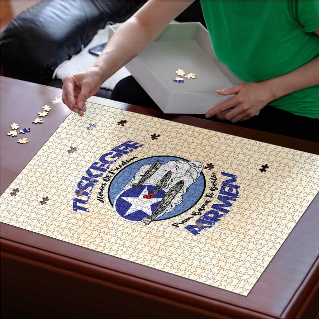 Tuskegee Airmen Red Tails Puzzle Heroes Of Freedom - Wonder Print Shop