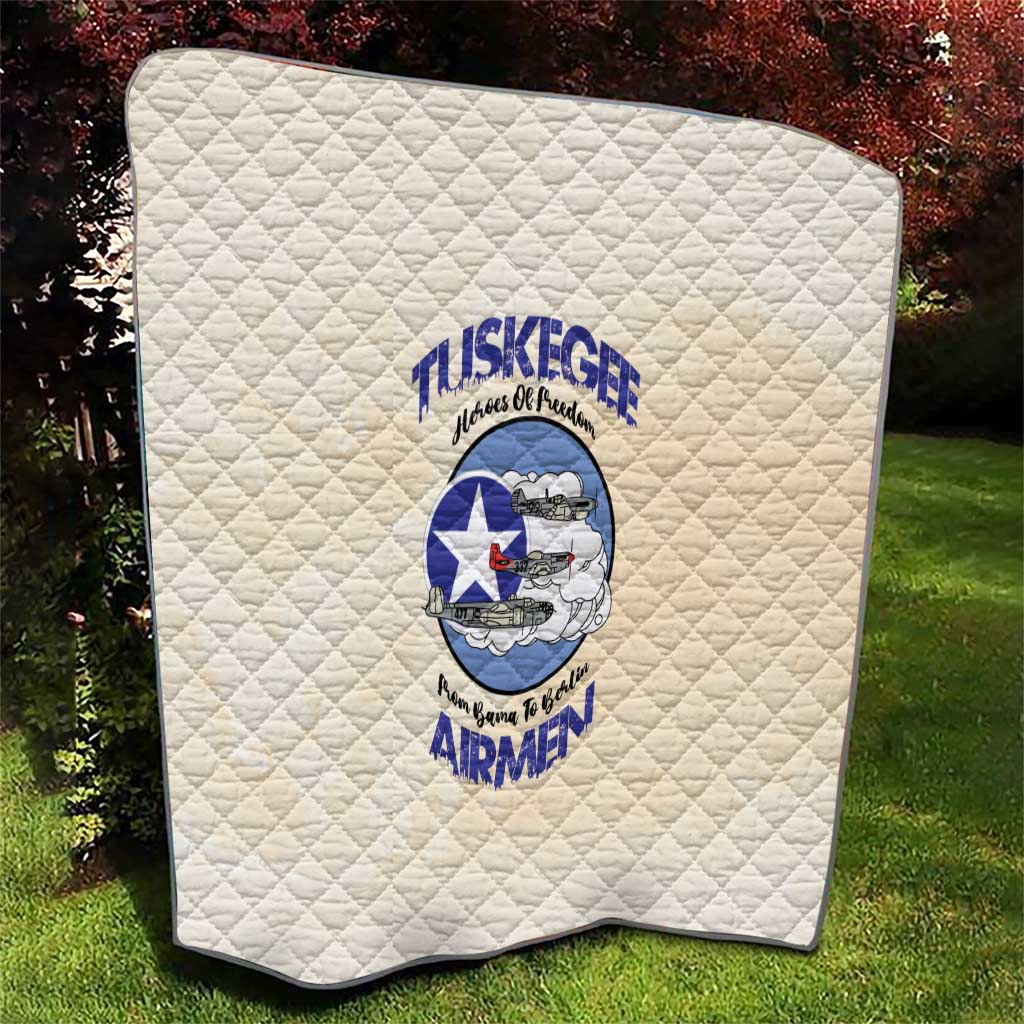 Tuskegee Airmen Red Tails Quilt Heroes Of Freedom - Wonder Print Shop