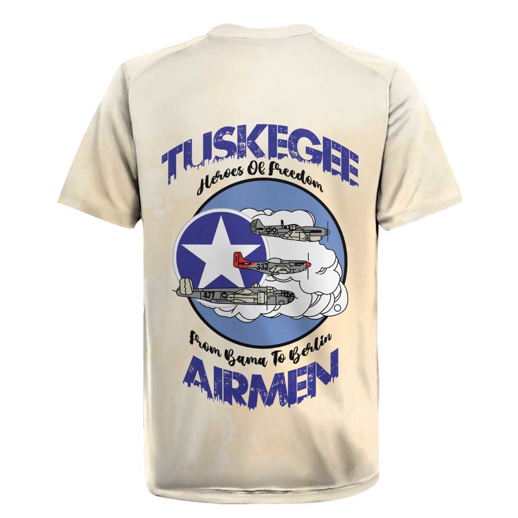Tuskegee Airmen Red Tails Rugby Jersey Heroes Of Freedom - Wonder Print Shop