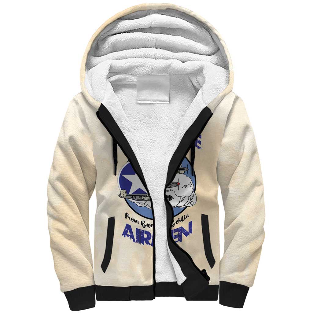 Tuskegee Airmen Red Tails Sherpa Hoodie Heroes Of Freedom - Wonder Print Shop