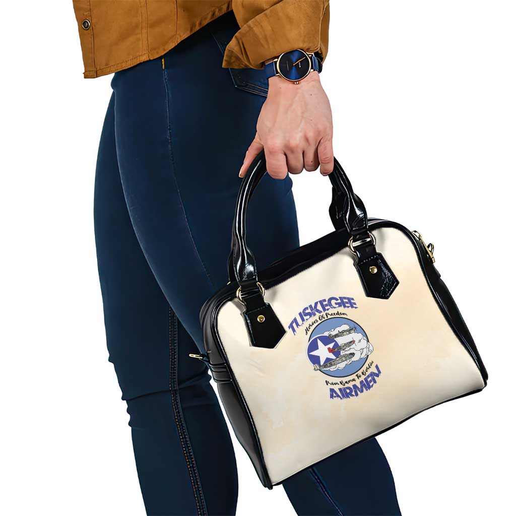 Tuskegee Airmen Red Tails Shoulder Handbag Heroes Of Freedom - Wonder Print Shop