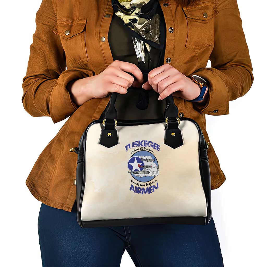 Tuskegee Airmen Red Tails Shoulder Handbag Heroes Of Freedom - Wonder Print Shop