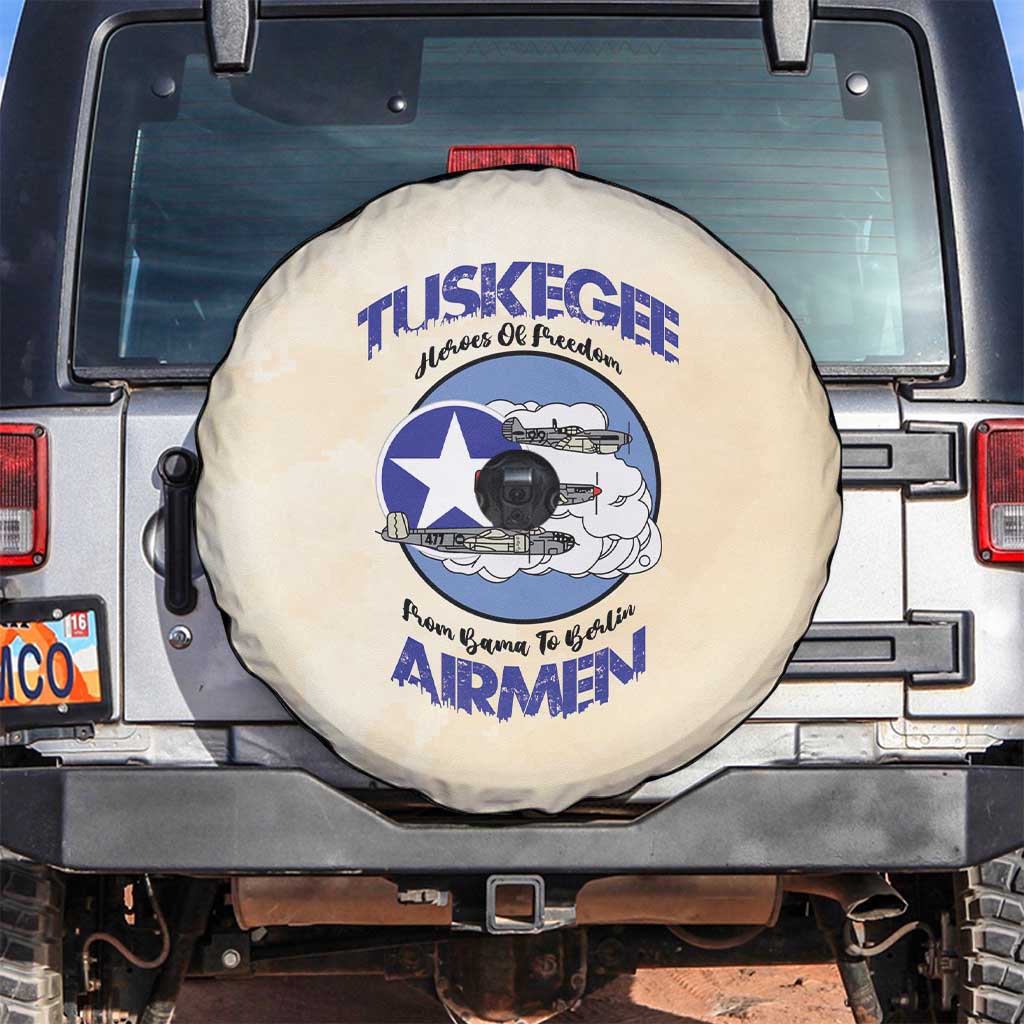 Tuskegee Airmen Red Tails Spare Tire Cover Heroes Of Freedom - Wonder Print Shop