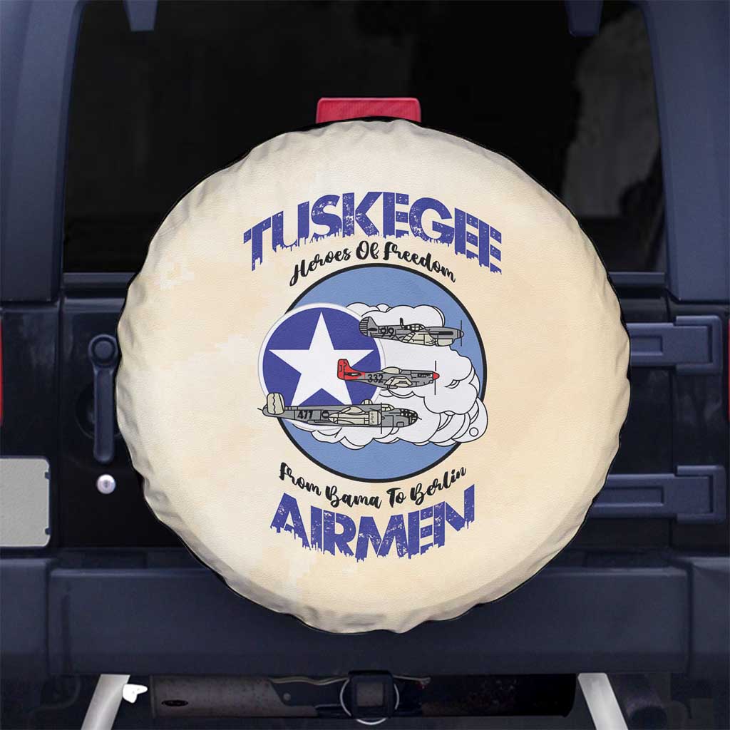 Tuskegee Airmen Red Tails Spare Tire Cover Heroes Of Freedom - Wonder Print Shop