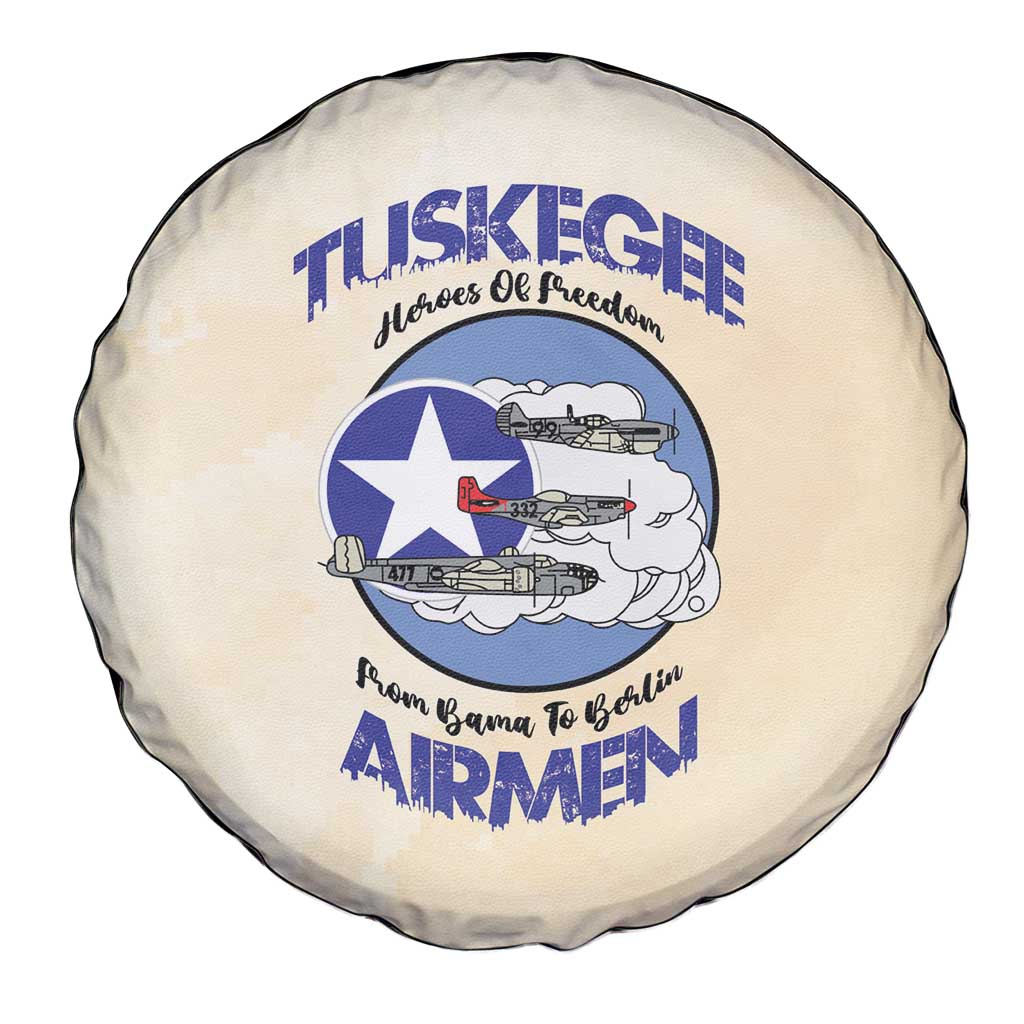 Tuskegee Airmen Red Tails Spare Tire Cover Heroes Of Freedom - Wonder Print Shop