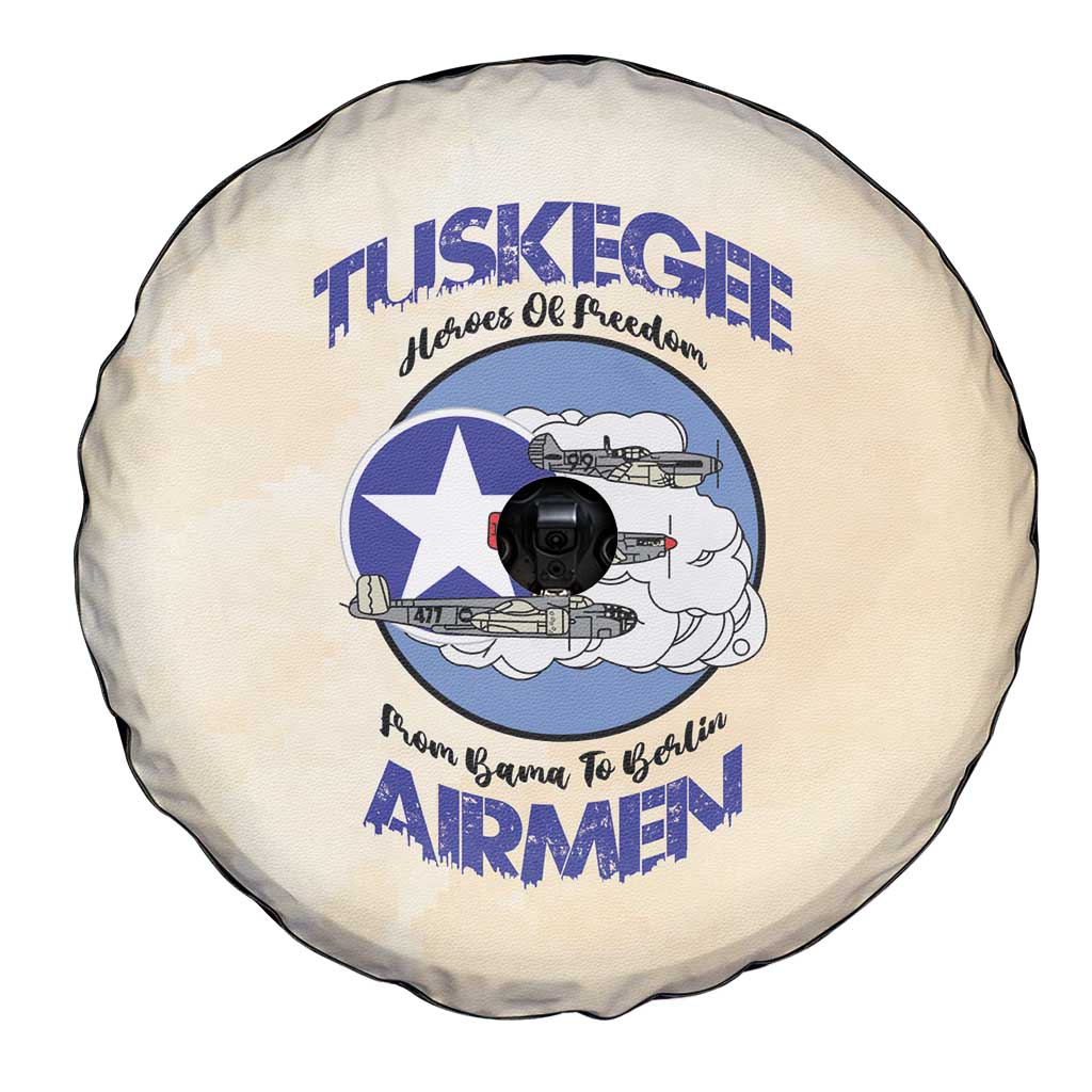 Tuskegee Airmen Red Tails Spare Tire Cover Heroes Of Freedom - Wonder Print Shop