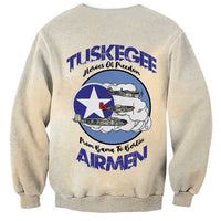 Tuskegee Airmen Red Tails Sweatshirt Heroes Of Freedom - Wonder Print Shop