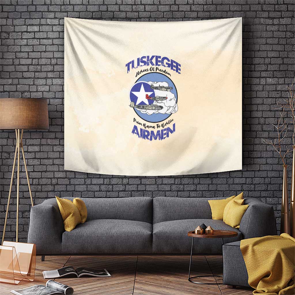 Tuskegee Airmen Red Tails Tapestry Heroes Of Freedom - Wonder Print Shop